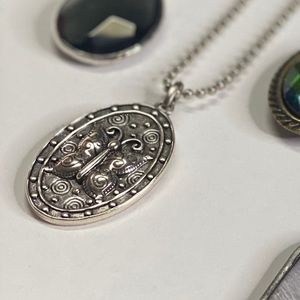 2/$40 Double Sided Butterfly 🦋 Pendant Necklace